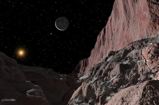 Illustration for article titled Stunning Pluto Art Makes Me Want to Hike the Norgay Montes